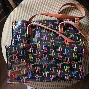 Dooney & Bourke Multicolor Monogram Tote